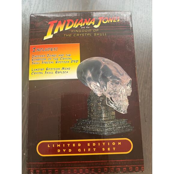 Indiana Jones and the Kingdom of the Crystal Skull DVD Lmtd Edition Gift Set JL - Picture 5 of 9
